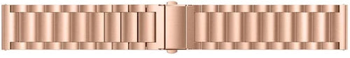Bracelet acier Fitbit Versa (or rose)