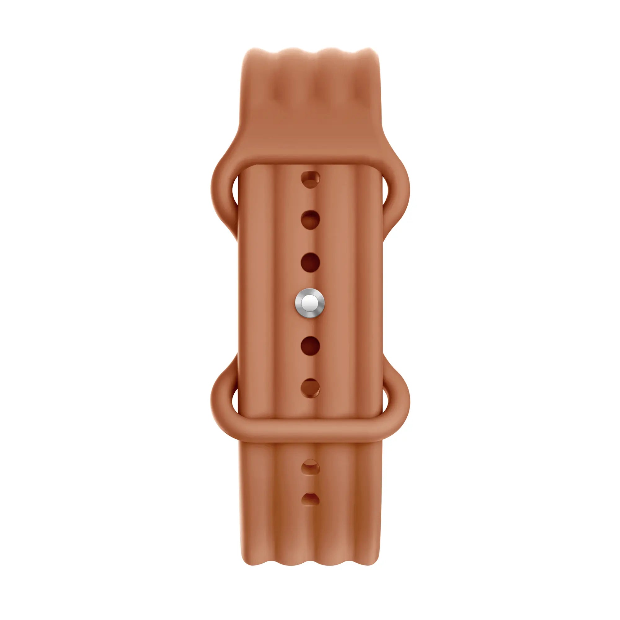 Bandz Bracelet silicone 'Classique' Fitbit Air (orange foncé)