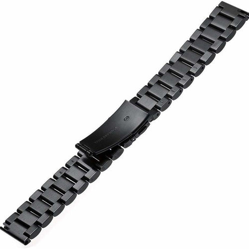 Bracelet acier Garmin Vivoactive 4 (noir)