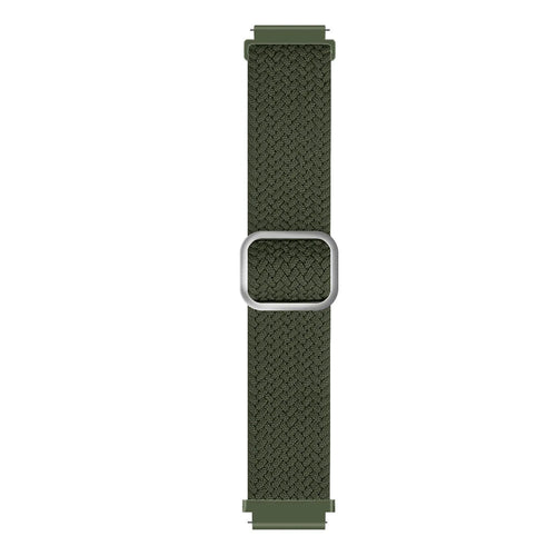 Bracelet tressé ajustable Suunto Nautic S (vert)
