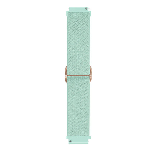 Bracelet tressé réglable Coros Pace 2 (turquoise)