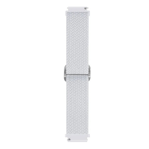 Bracelet tressé réglable Withings Steel HR - 40mm (blanc)