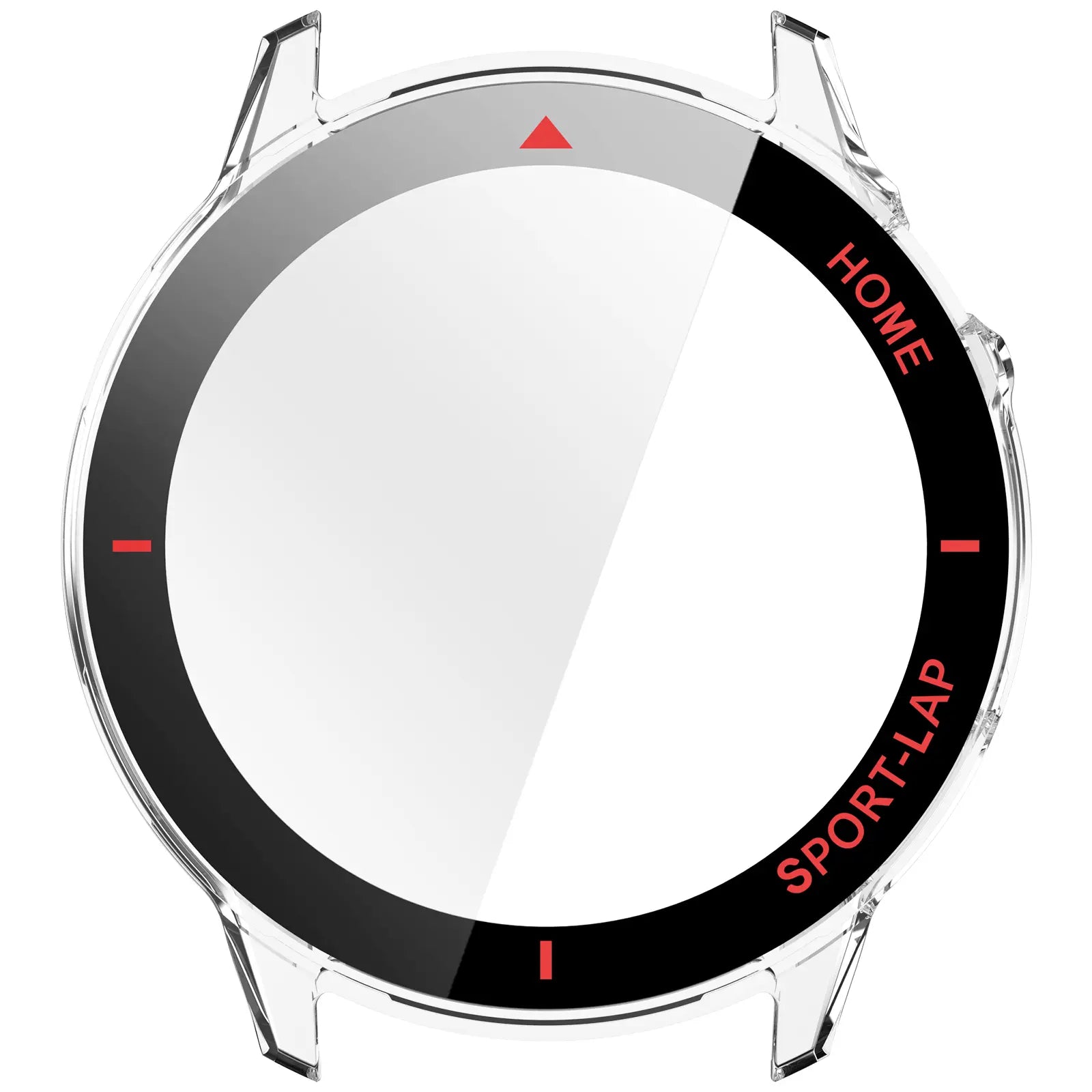 Coque en verre PC Huawei Watch GT Runner 2 (rouge)