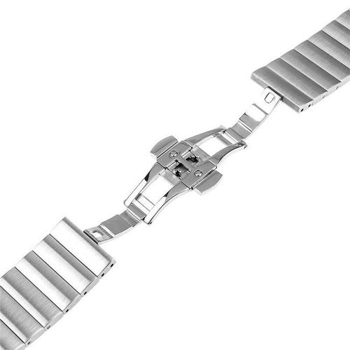 Bracelet acier Garmin Forerunner 255s (argent)