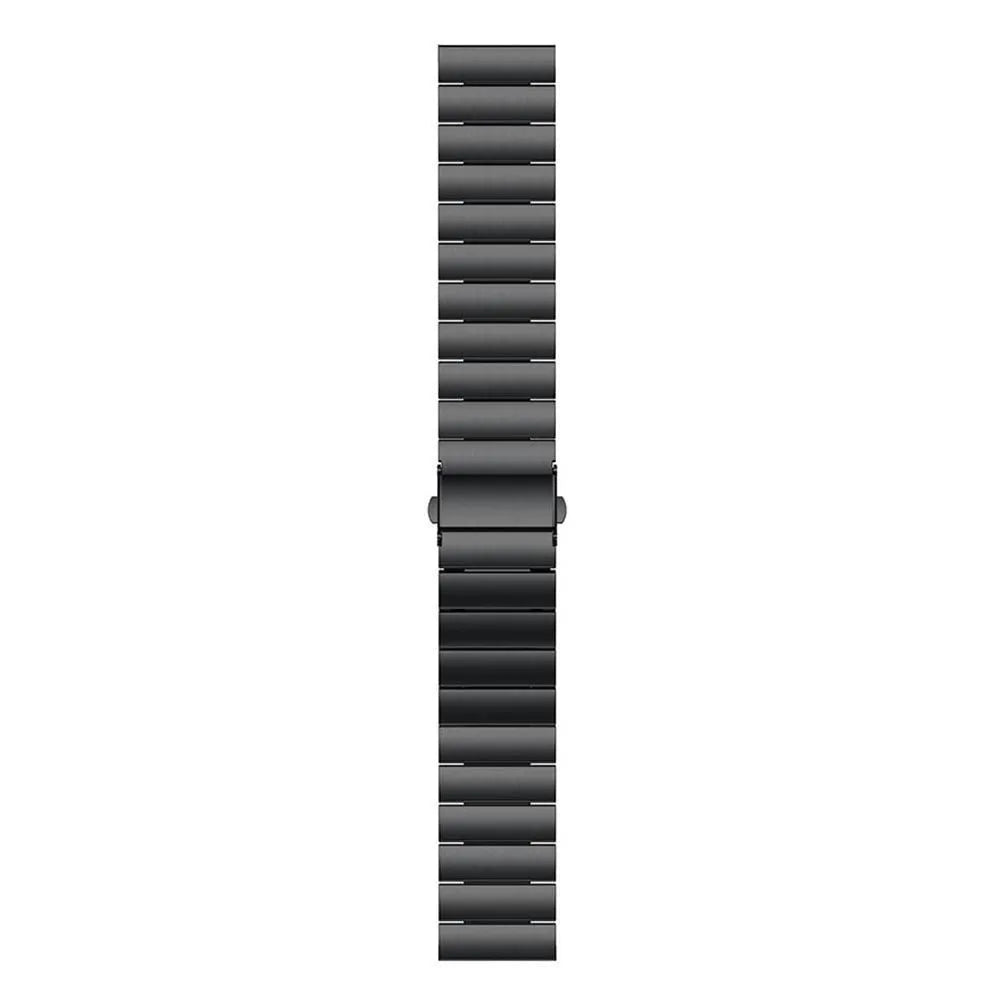 Bracelet acier/métal premium Gard Pro Health Smartwatch 3 - 48mm (noir)