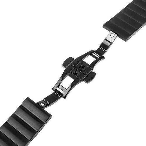 Bracelet acier Garmin Venu 4 - 41mm (noir)