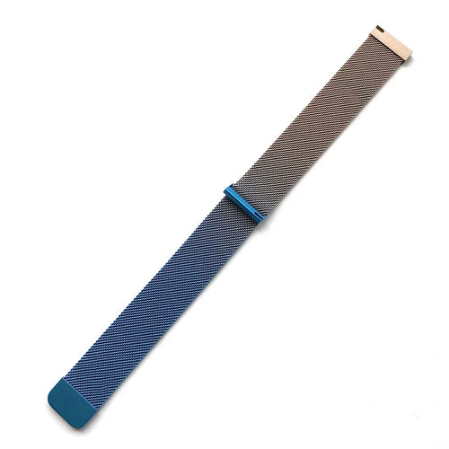 Bracelet milanais Suunto 9 Peak Pro (bleu/or)