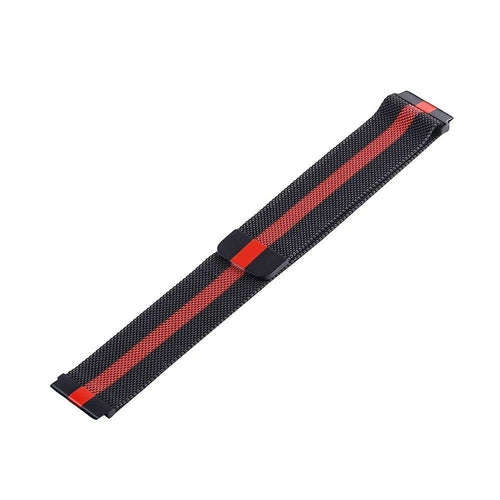Bracelet milanais Coros Apex 2 Pro (noir/rouge)