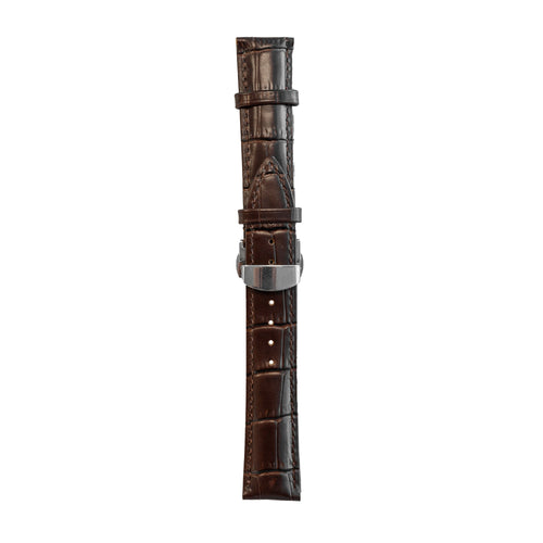 Withings Steel HR Sport Luxury Leather Strap (Dark Brown)