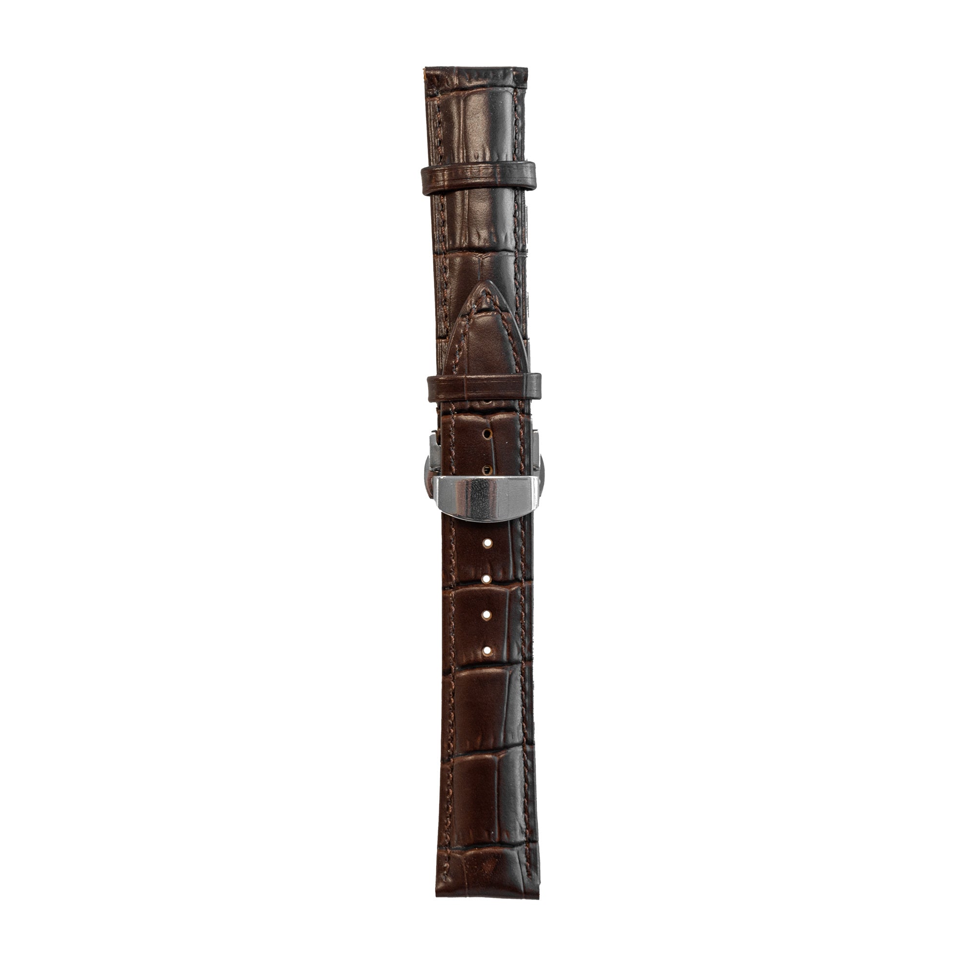Withings Steel HR Sport Luxury Leather Strap (Dark Brown)