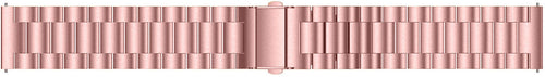 Bracelet acier Garmin Vivoactive 4 (rose)