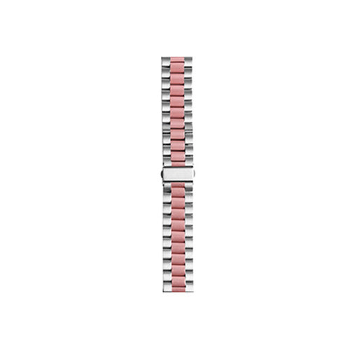 Bracelet acier Huawei Watch 5 - 42mm (argenté/rose)
