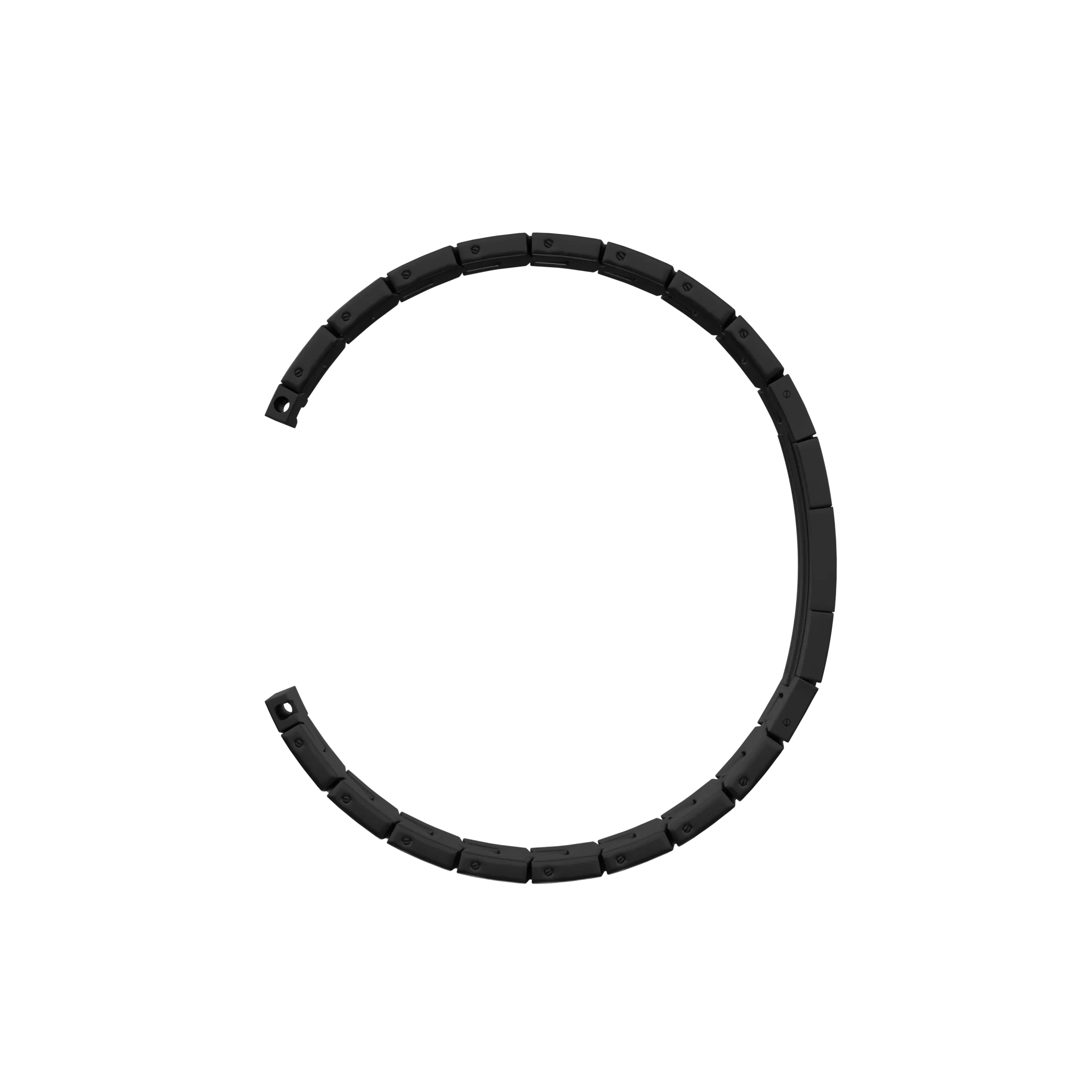 Suunto 9 Peak Pro Titanium Grain Strap (Flat Buckle) (Graphite)