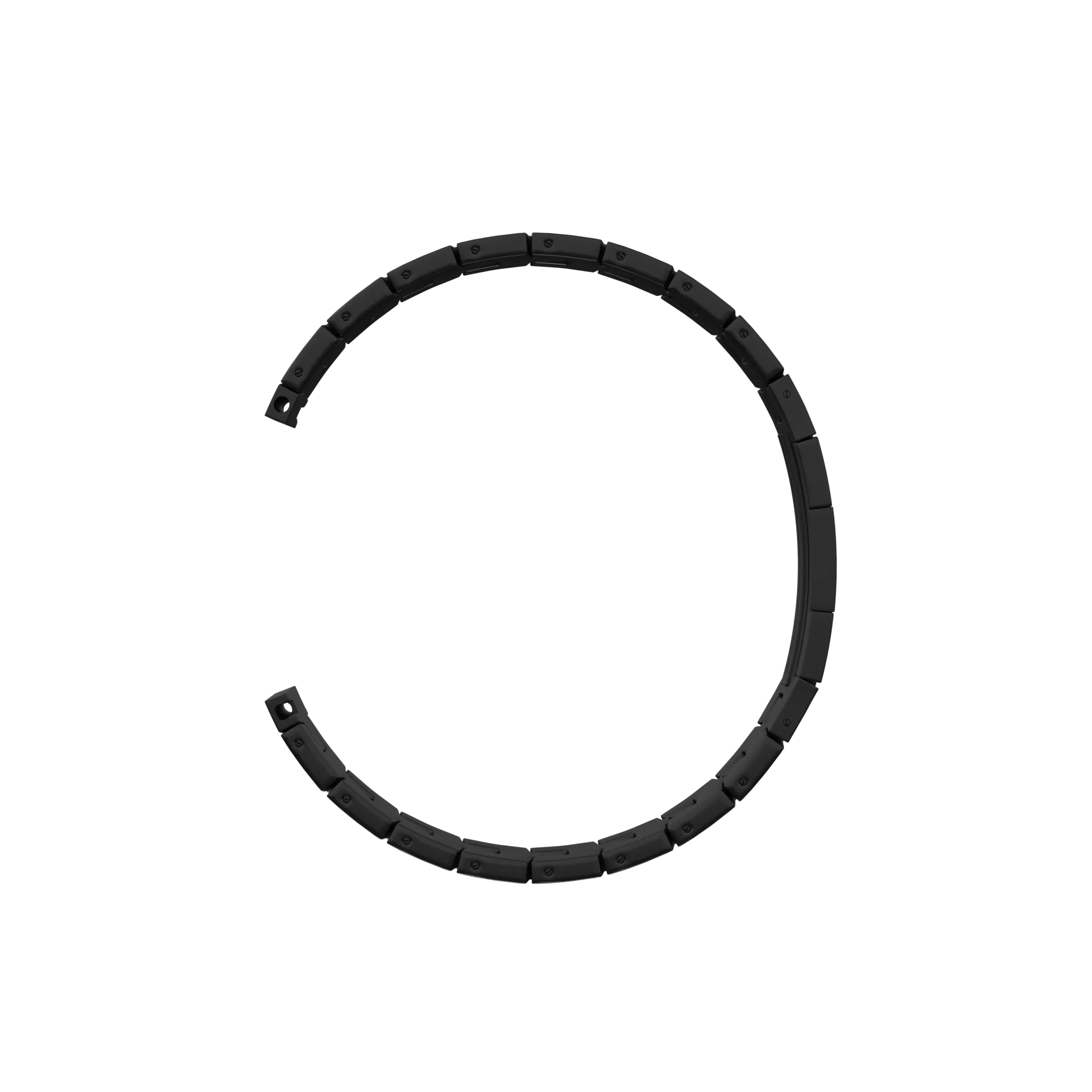 Bracelet grain de titane OnePlus Watch 3 (fermoir plat) (graphite)