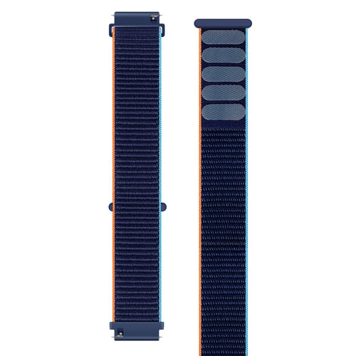 Bracelet nylon Huawei Watch GT 5 Pro - 46mm (bleu marine)