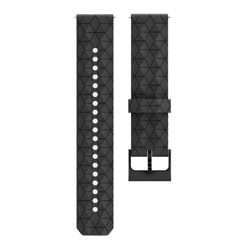 Bracelet silicone 'Hexagone' Gard Pro Ultra 3 (noir)