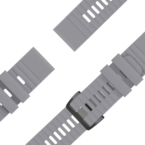 Bandz Bracelet silicone avec boucle Garmin MARQ (gris)
