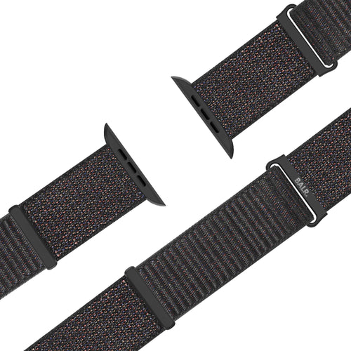 BALR. Bracelet en nylon pour Apple Watch (noir)