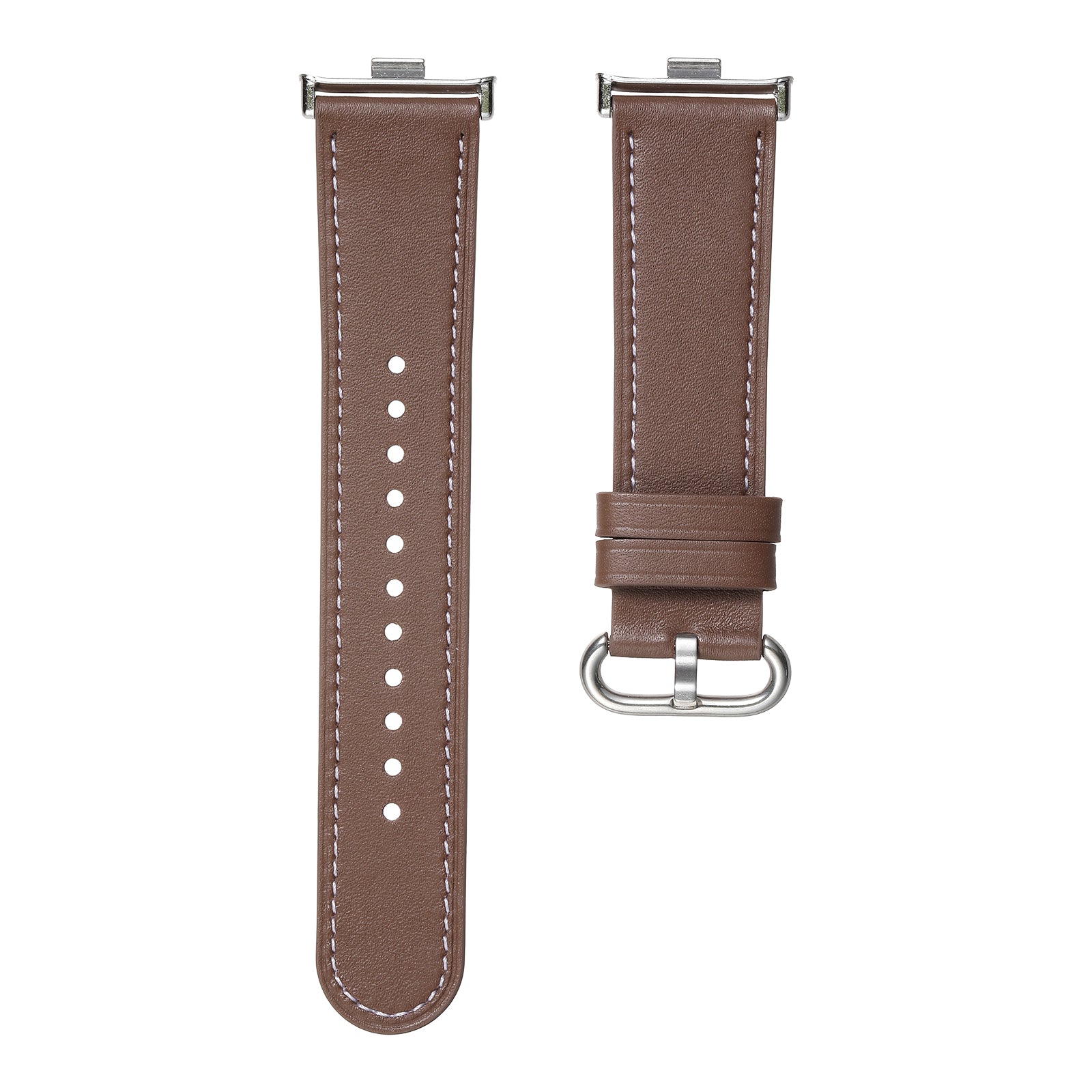 Bracelet cuir Xiaomi Smart Band 9 Pro (marrón fonce)