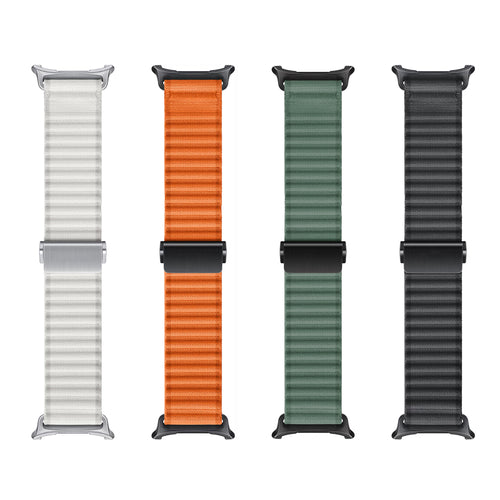 Samsung Galaxy Watch Ultra 2 Outdoor Nylon Strap (Orange)