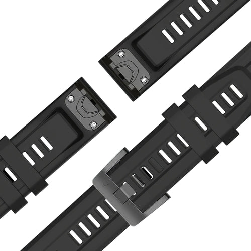 Bandz Bracelet silicone 'Classic' Garmin Approach S70 - 47mm (noir)