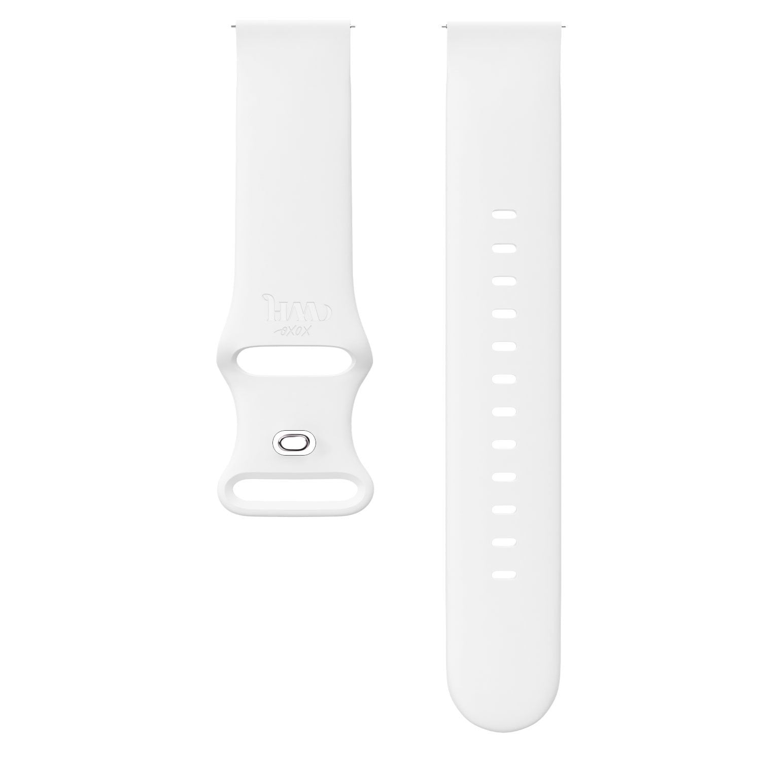 Bracelet silicone xoxo Wildhearts Samsung Galaxy Watch 5 - 44mm (blanc)