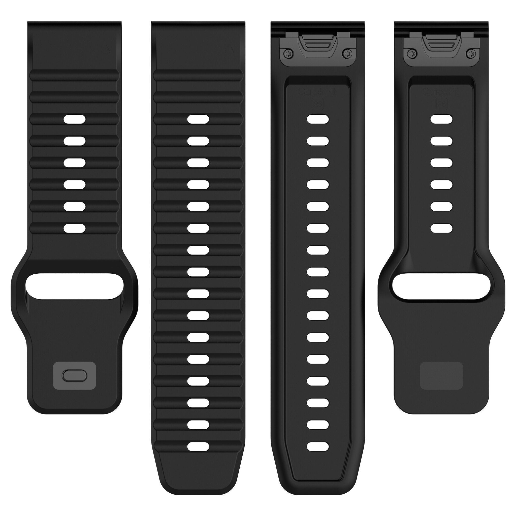 Garmin Descent MK3i - 51mm Outdoor Silicone Strap (Black)