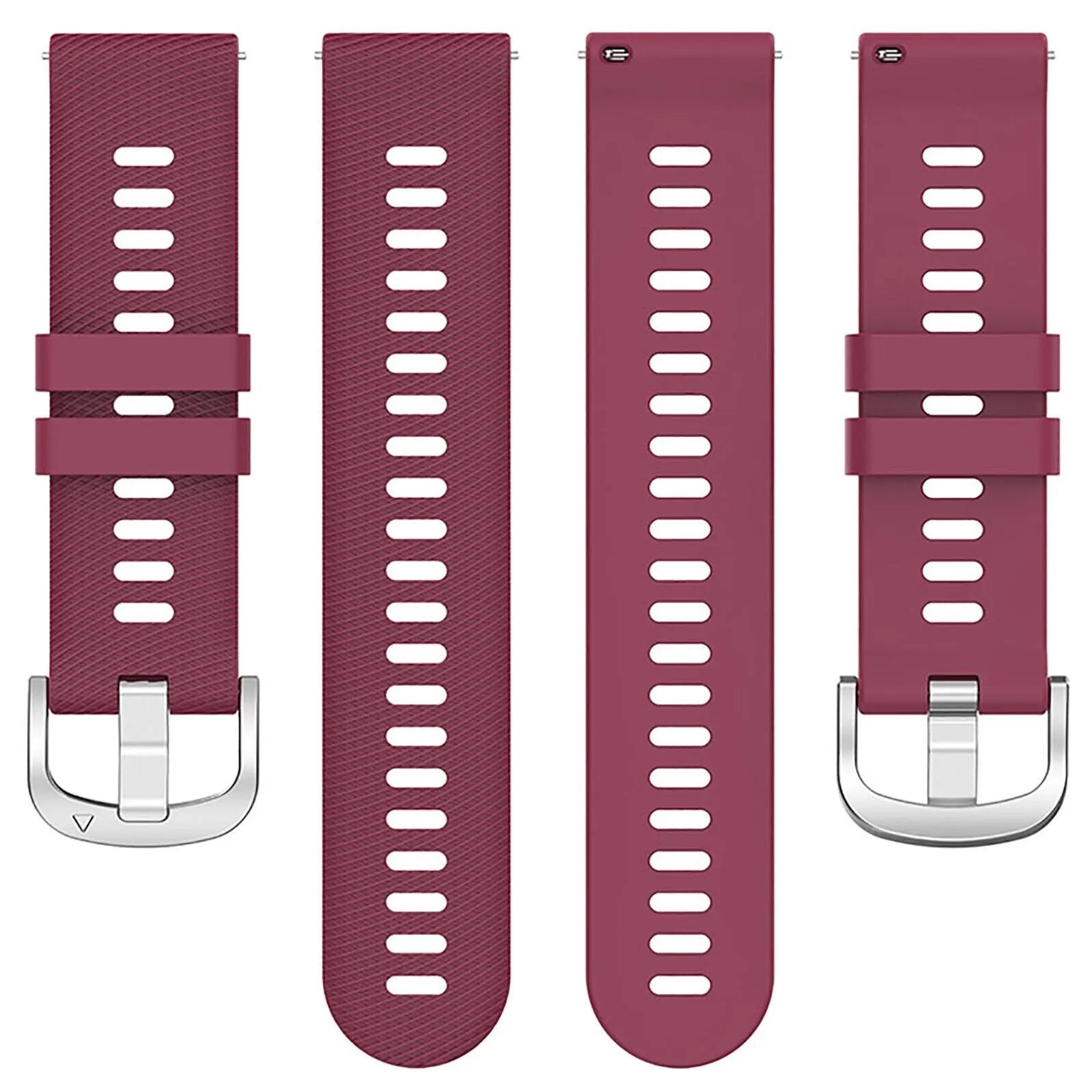 Bracelet silicone Coros Pace Pro (vin rouge)