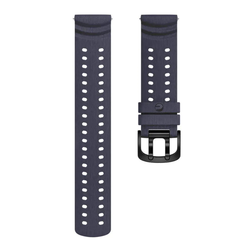Polar Grit X2 Pro Silicone Grain Strap (Dark Blue)
