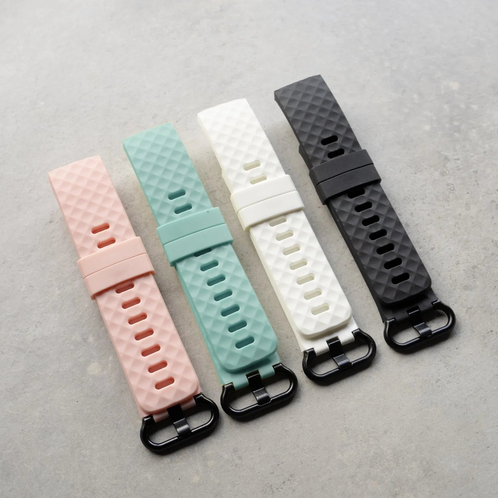Bracelet silicone Fitbit Charge 3 (rose)