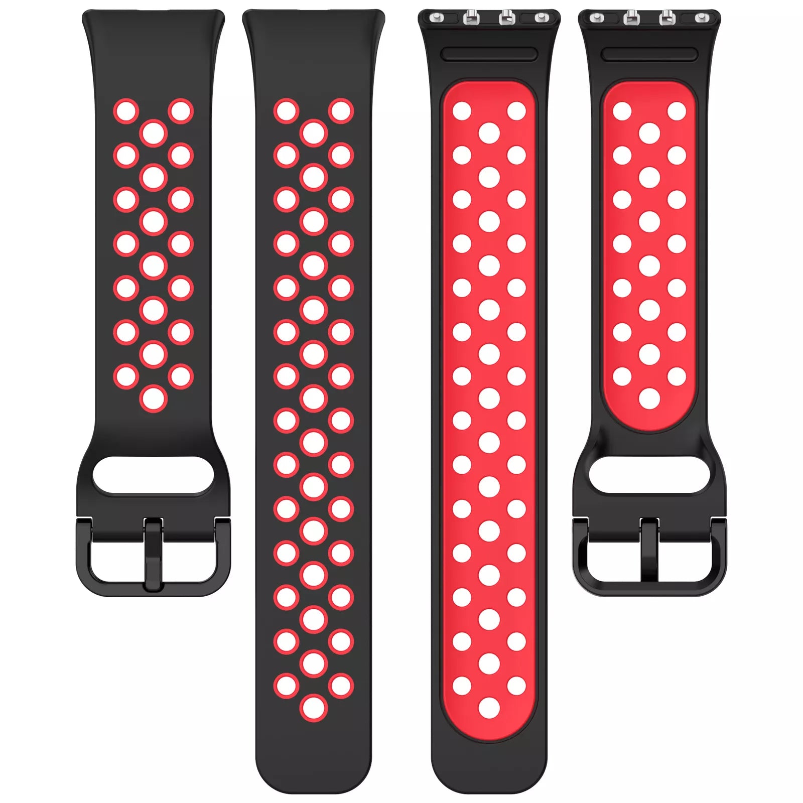 Bracelet sport Samsung Galaxy Fit 3 (noir/rouge)