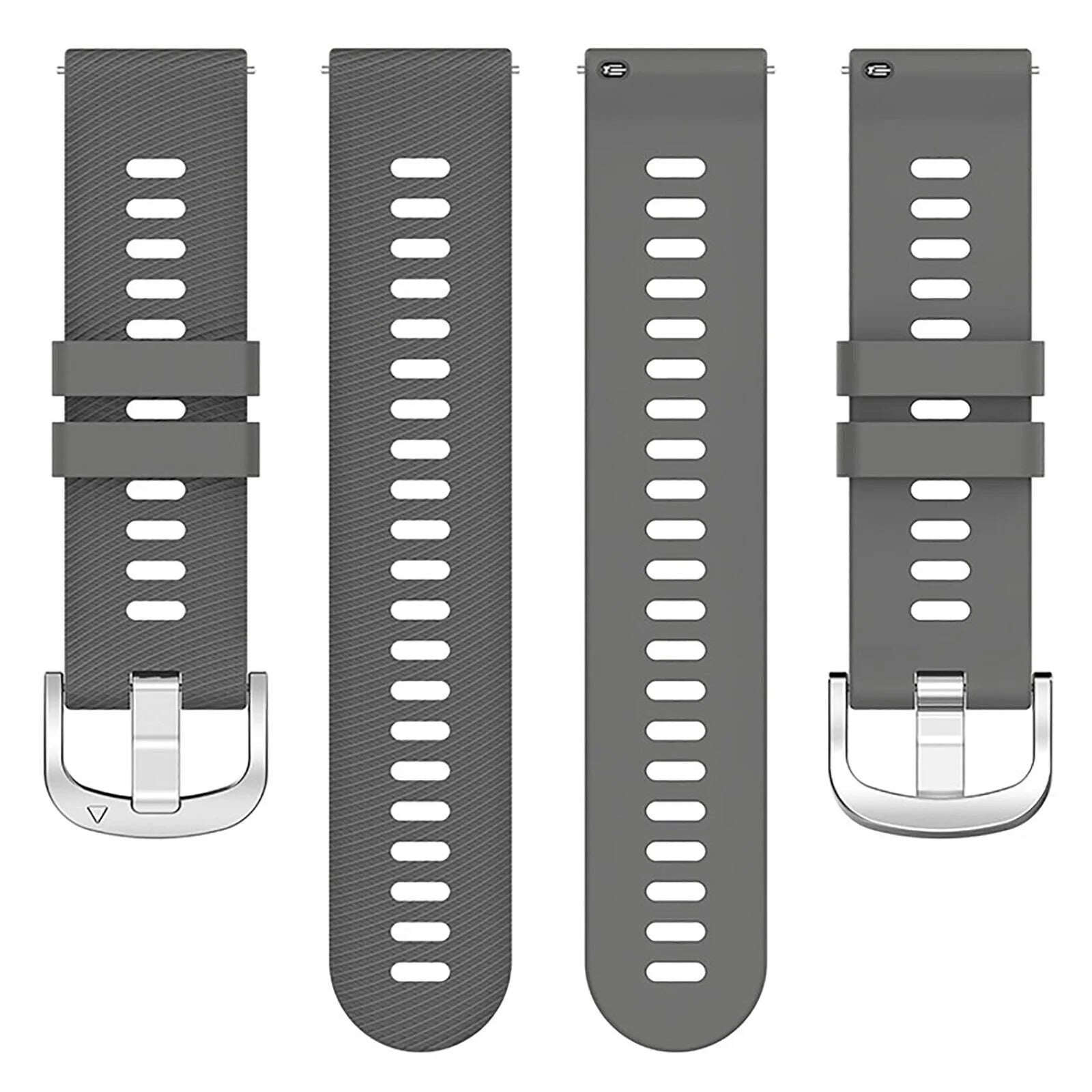 Garmin Vivoactive 6  Silicone Strap (Dark Grey)