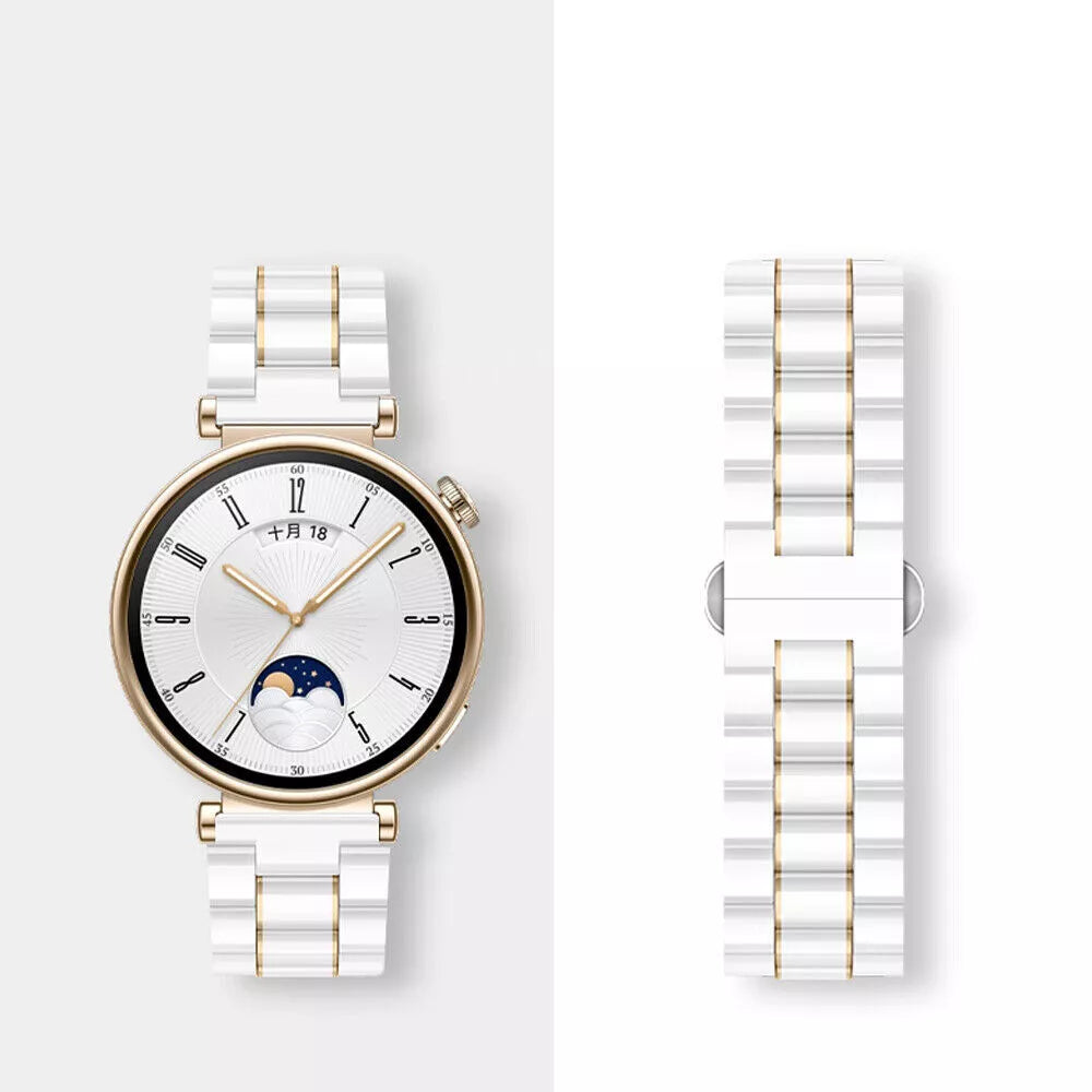 Bracelet céramique Xiaomi Watch S4 - 41mm (blanc/or)