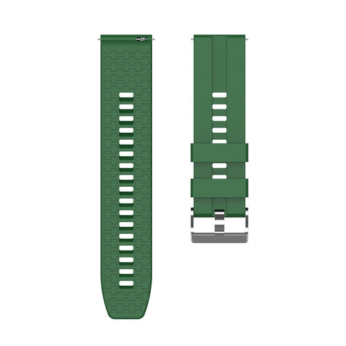 Bracelet silicone 'Extreme' Amazfit GTR 4 (vert militaire)