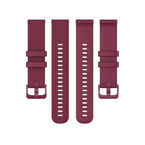 Bracelet silicone de luxe Polar Ignite 3 (rouge foncé)
