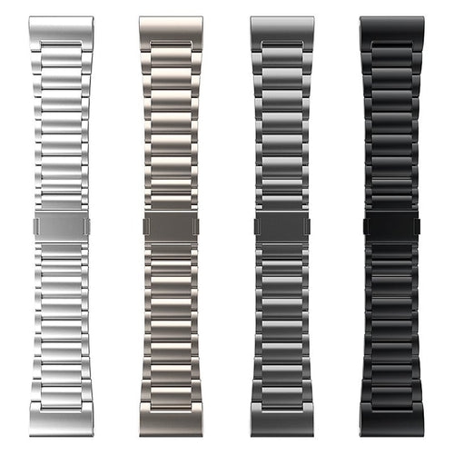 Garmin Fenix E Magnetic Titanium Strap (Silver)