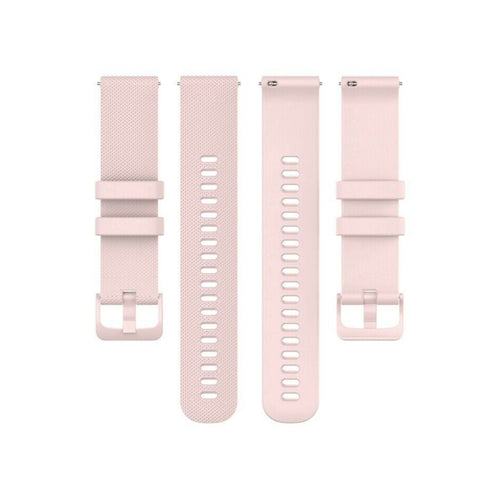 Bracelet silicone luxe Samsung Galaxy Watch 42mm (rose)