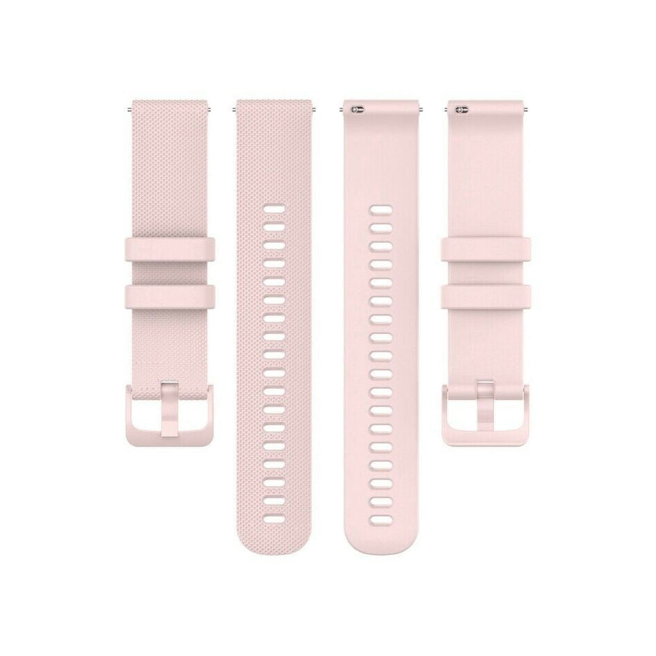 Samsung Galaxy Watch 3 45mm Premium Silicone Strap (Pink)