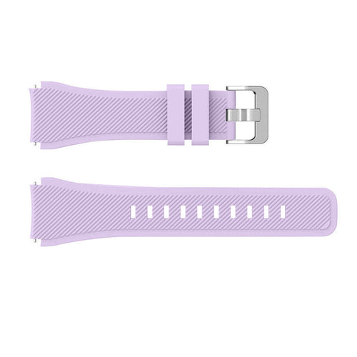Bracelet silicone sergé Amazfit GTR 4 (lila)