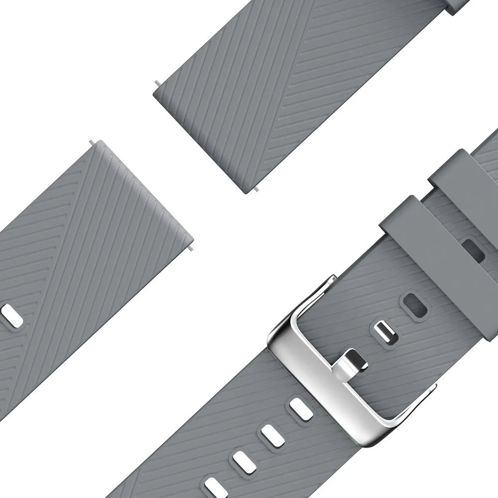 Bandz Bracelet silicone 'Deluxe' Polar Vantage M3 (gris)