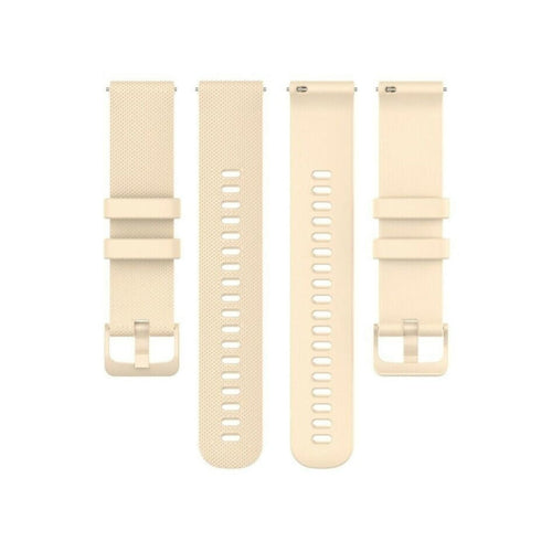 Bracelet silicone luxe Samsung Gear S3 (beige)
