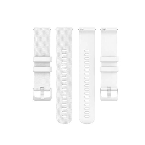 Bracelet silicone premium Amazfit Bip 6 (blanc)