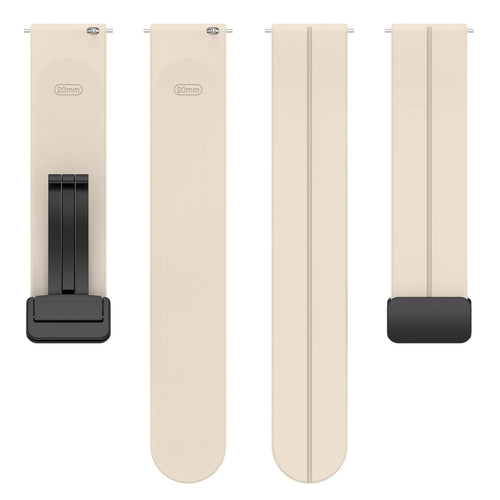 Bracelet silicone avec boucle Amazfit Active 2 (lumière stellaire)