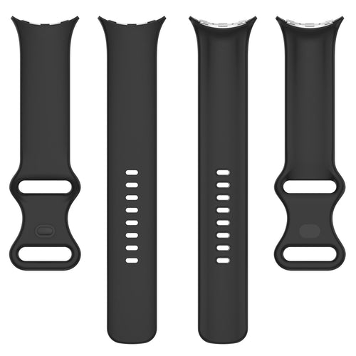 Bracelet silicone classique Google Pixel Watch 5 - 41mm (noir)