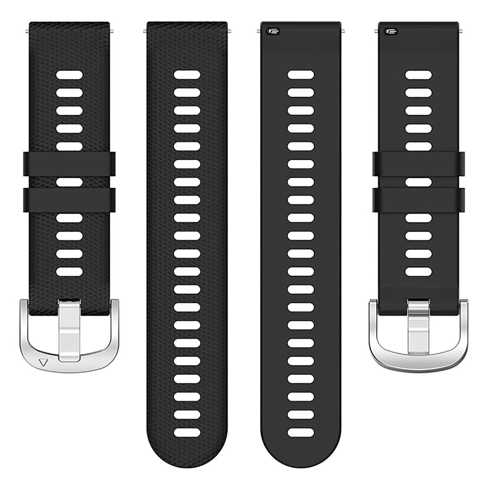 Bracelet silicone Garmin Vivoactive 6 (noir)