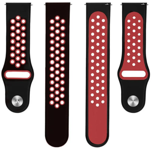 Bracelet sport Suunto Nautic S (noir/rouge)