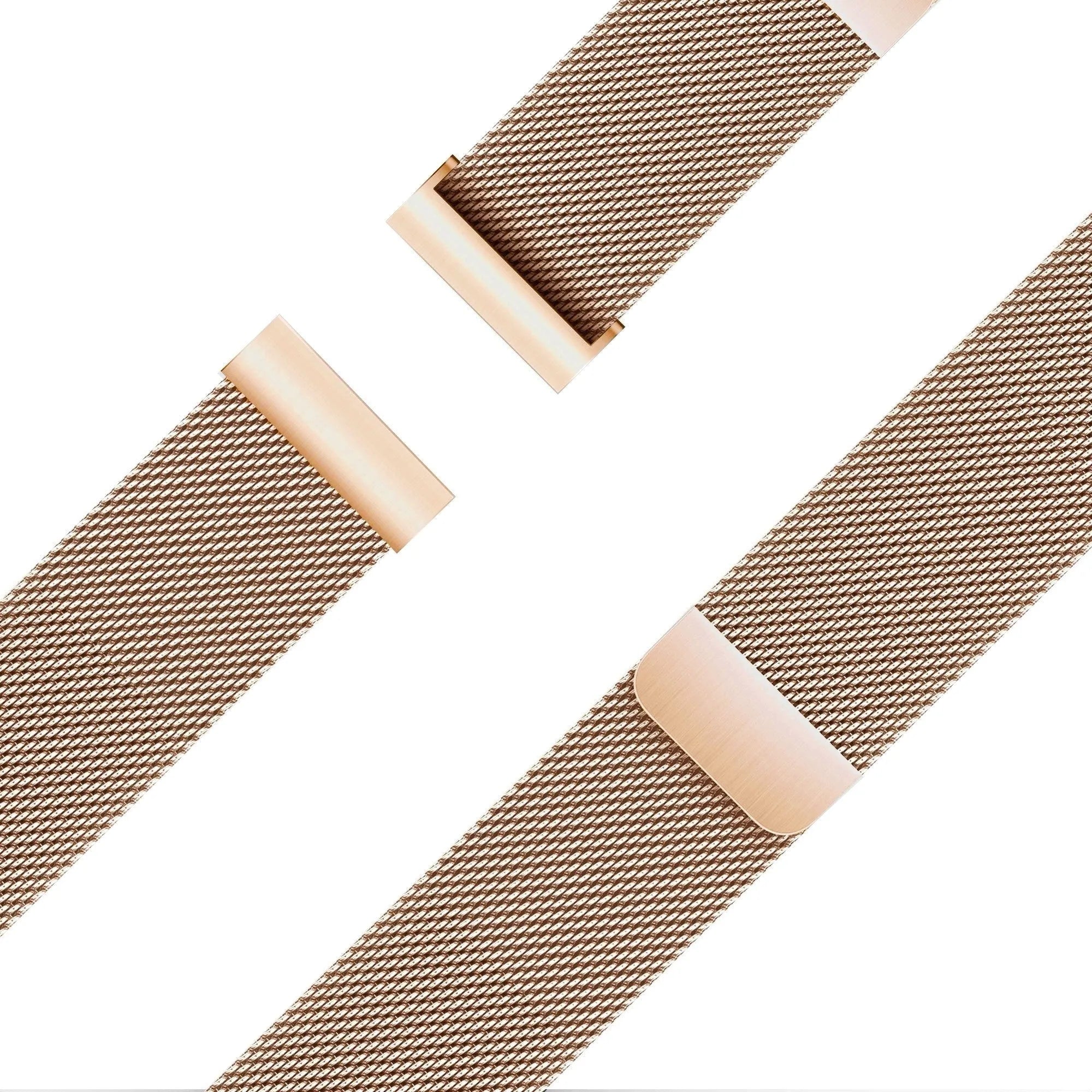 Bandz Maoo Ventura Milanese Loop Strap (Rose Gold)