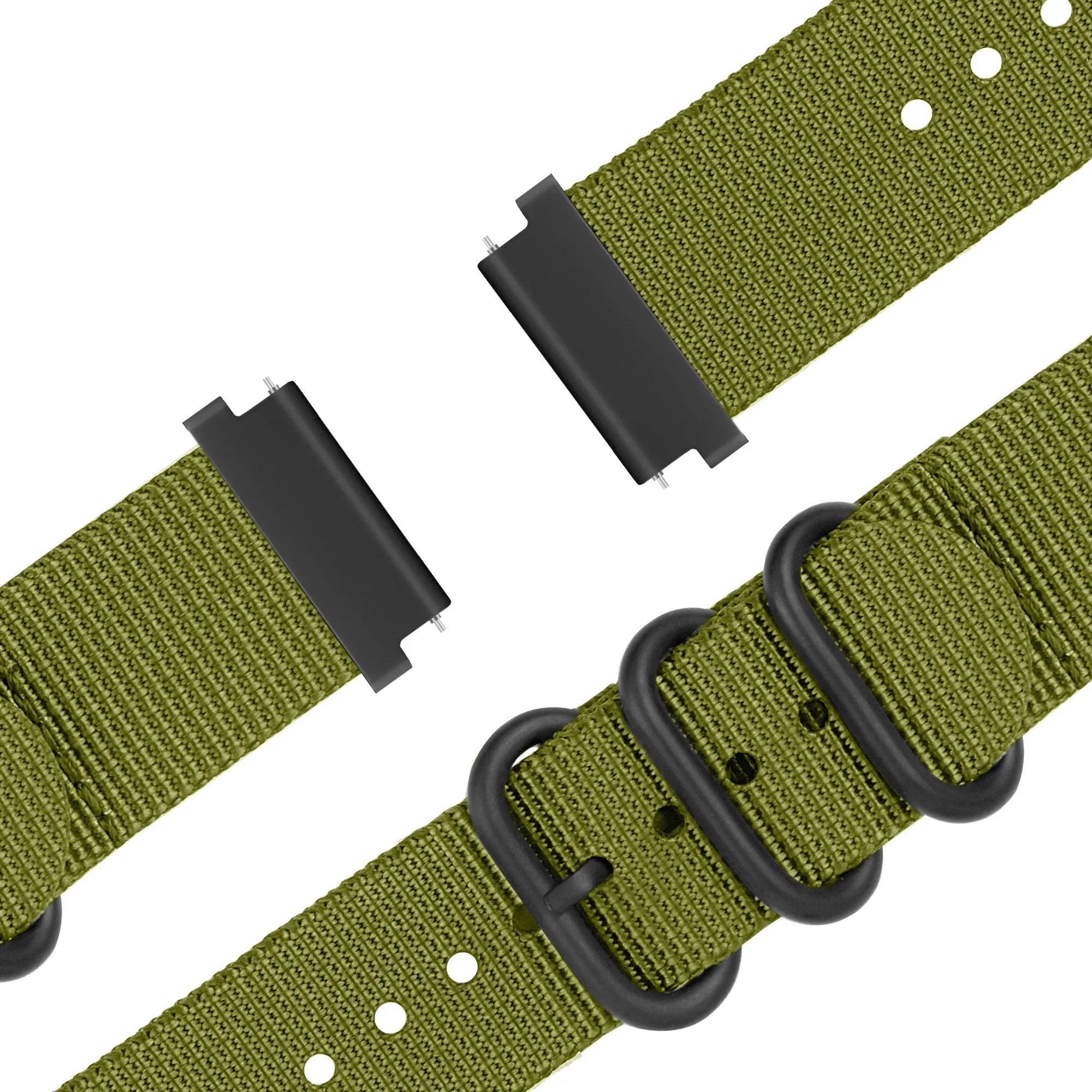 Bandz Maoo Ventura Buckled Nylon Strap (Green)