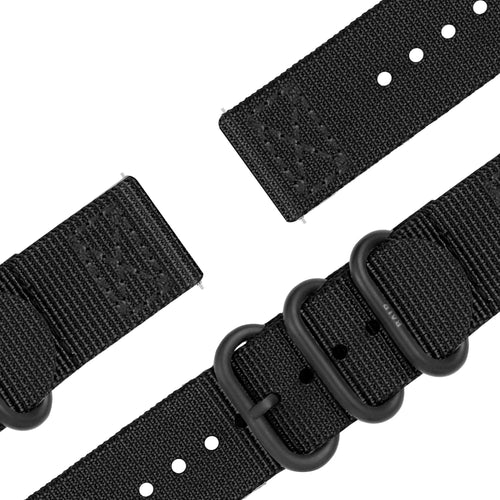 BALR Bracelet nylon avec boucle Fossil Gen 5 (noir)