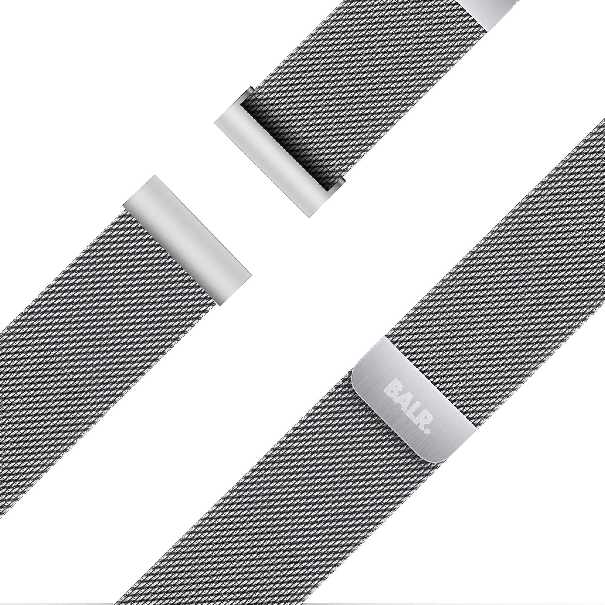 BALR Bracelet milanais Samsung Gear S3 (argent)